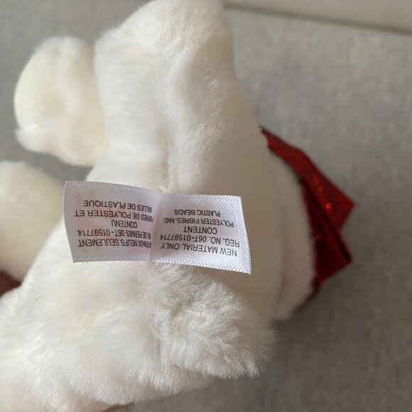 NWT Ty Original Beanie Babies Oslo the Christmas Polar Bear 6" 2019 - Picture 12 of 13